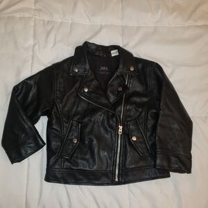 Zara Kids Leather Jacket